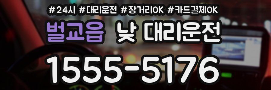 벌교읍 낮 대리운전
