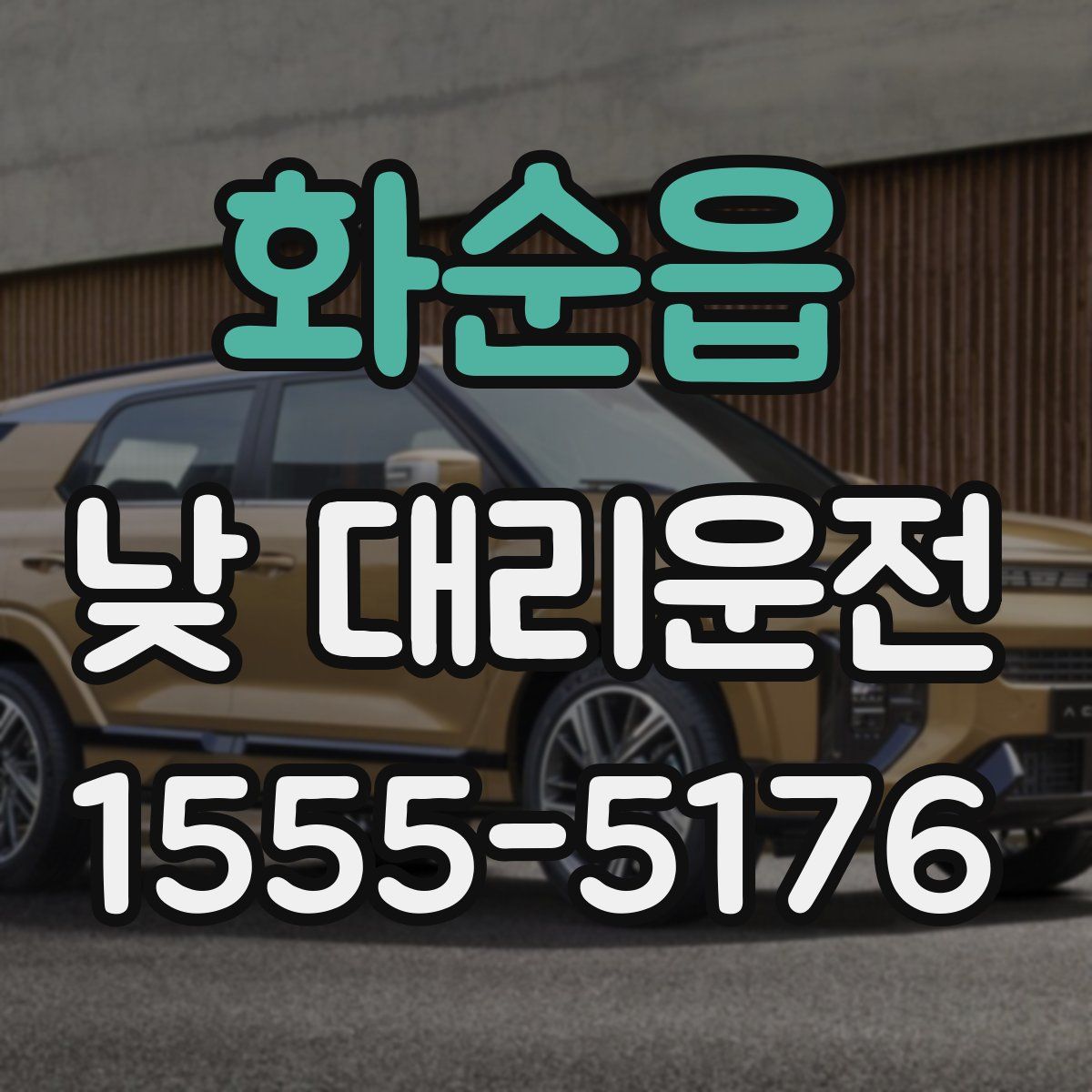 화순읍 낮 대리운전