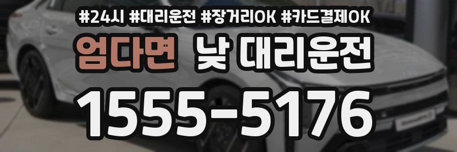 엄다면 낮 대리운전
