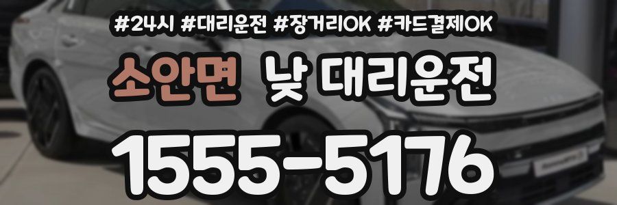 소안면 낮 대리운전