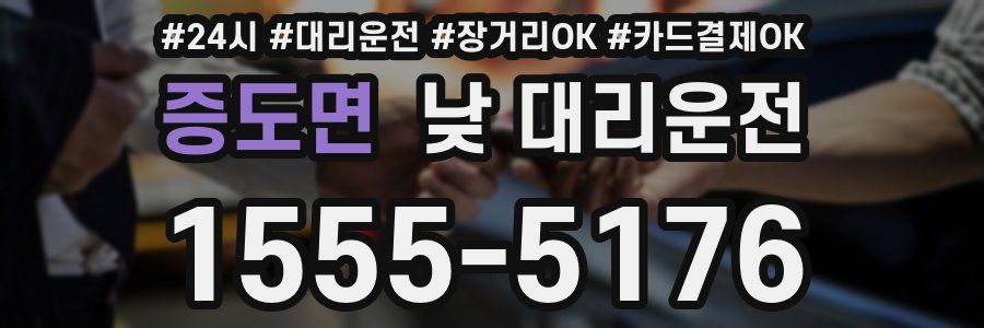 증도면 낮 대리운전