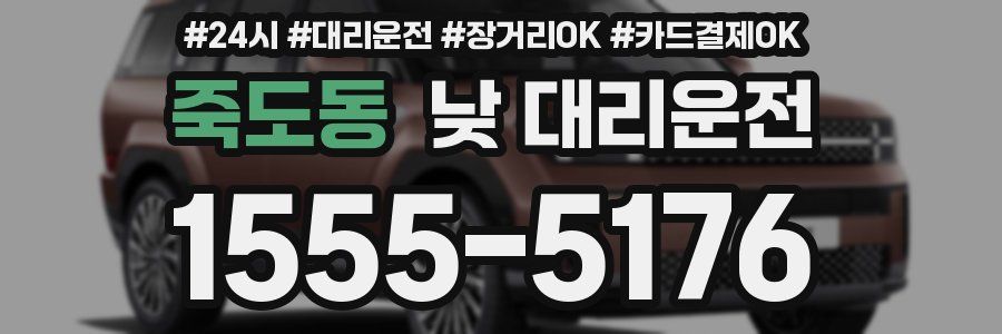 죽도동 낮 대리운전