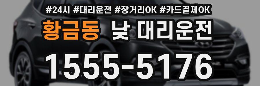 황금동 낮 대리운전