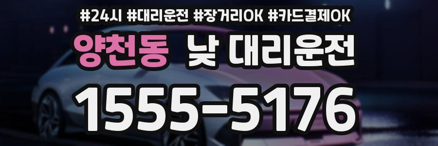 양천동 낮 대리운전