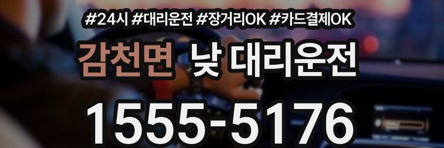 감천면 낮 대리운전