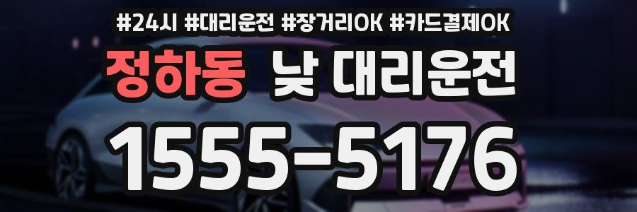 정하동 낮 대리운전