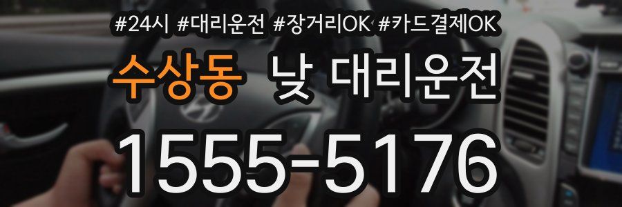 수상동 낮 대리운전
