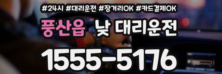 풍산읍 낮 대리운전