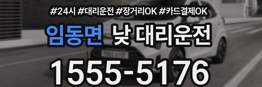 임동면 낮 대리운전