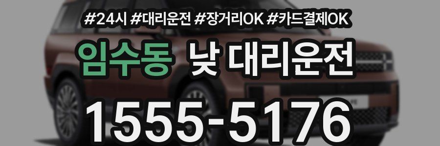 임수동 낮 대리운전