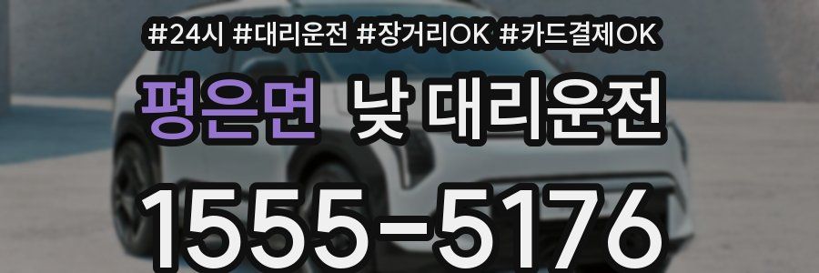 평은면 낮 대리운전