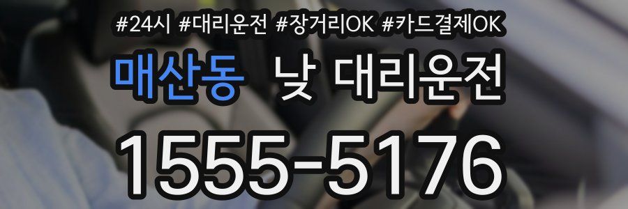 매산동 낮 대리운전