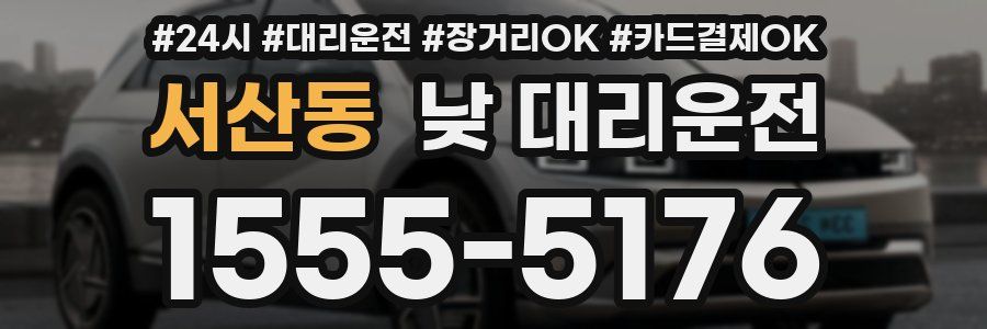 서산동 낮 대리운전