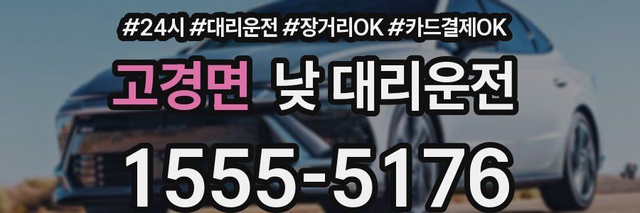 고경면 낮 대리운전