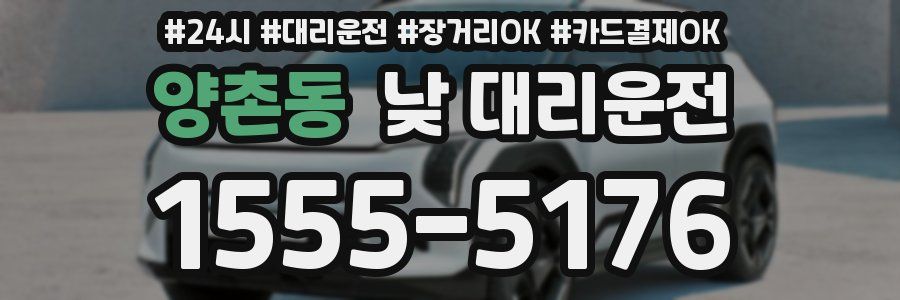 양촌동 낮 대리운전