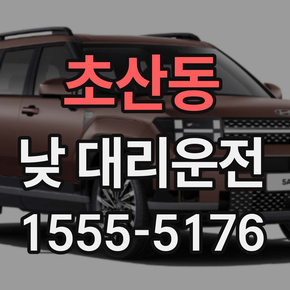 초산동 낮 대리운전