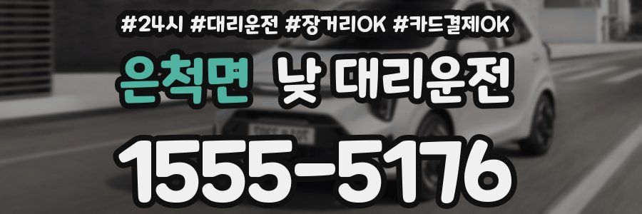 은척면 낮 대리운전