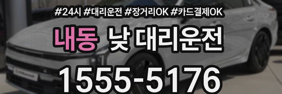 내동 낮 대리운전