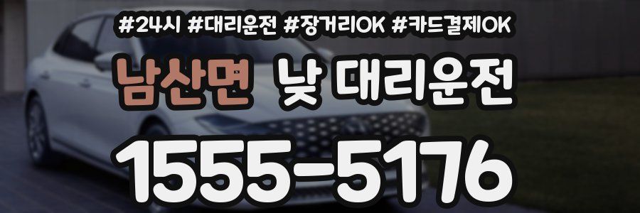 남산면 낮 대리운전