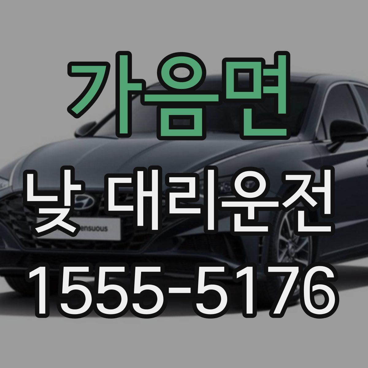 가음면 낮 대리운전