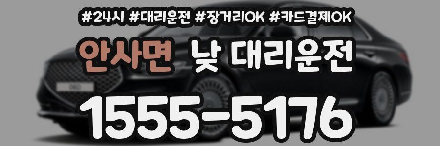 안사면 낮 대리운전
