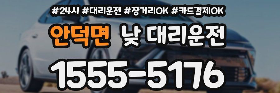 안덕면 낮 대리운전