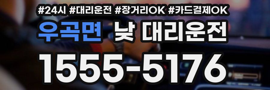 우곡면 낮 대리운전