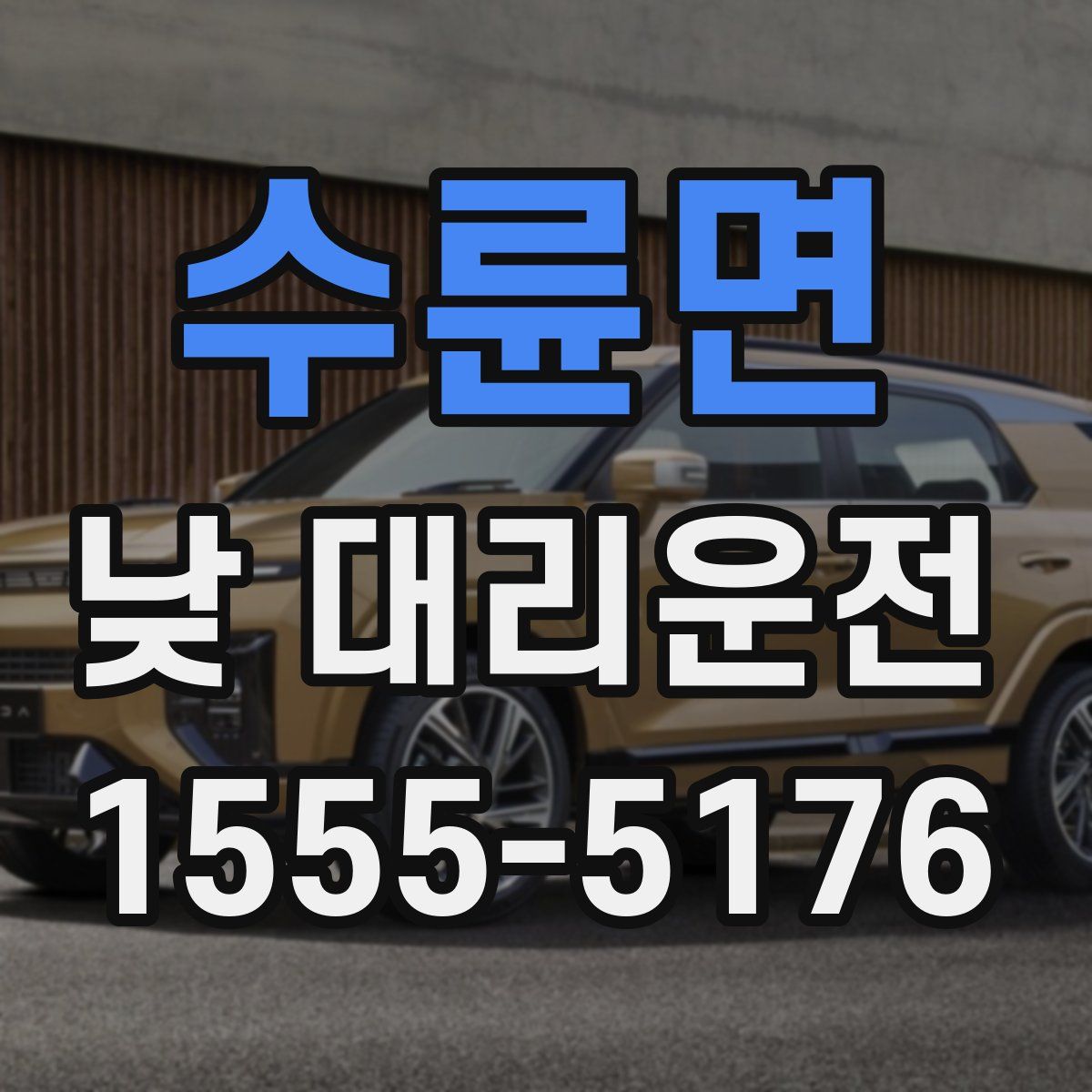 수륜면 낮 대리운전