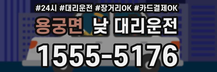 용궁면 낮 대리운전