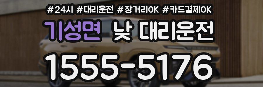 기성면 낮 대리운전