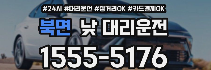 북면 낮 대리운전