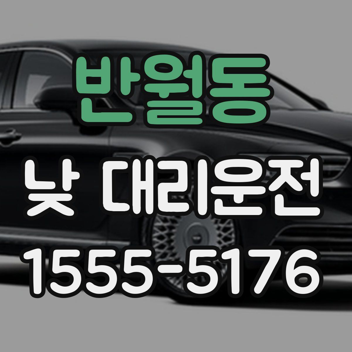 반월동 낮 대리운전