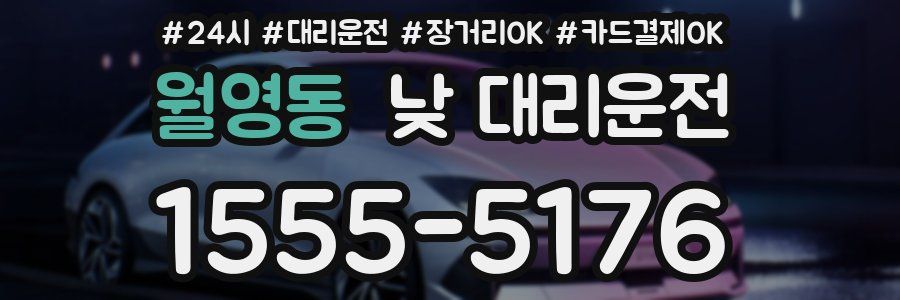 월영동 낮 대리운전