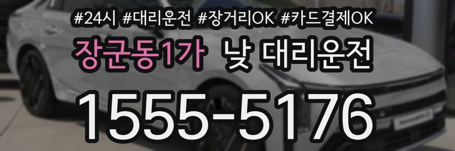 장군동1가 낮 대리운전