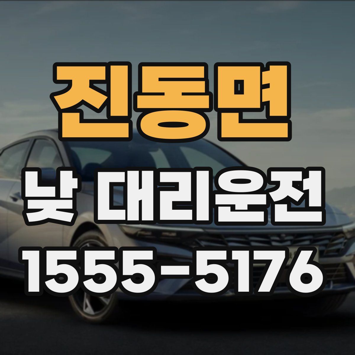 진동면 낮 대리운전