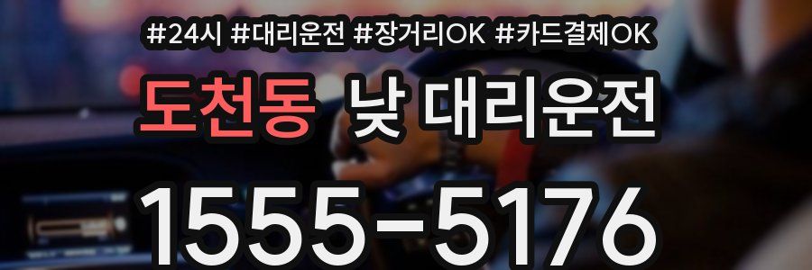 도천동 낮 대리운전
