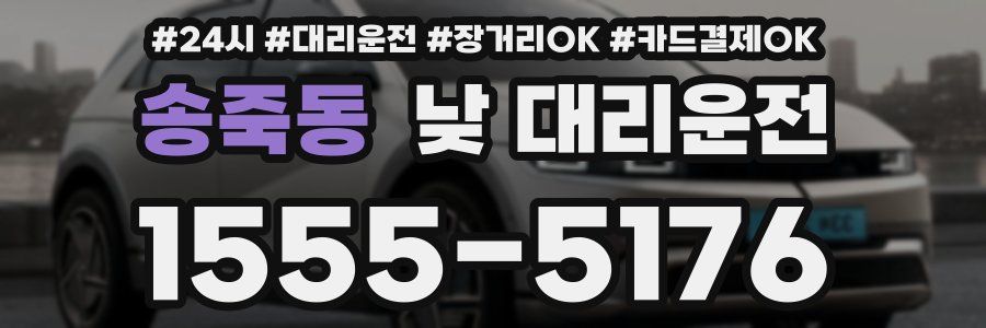 송죽동 낮 대리운전