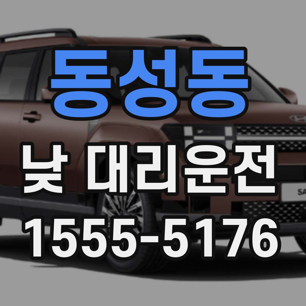 동성동 낮 대리운전