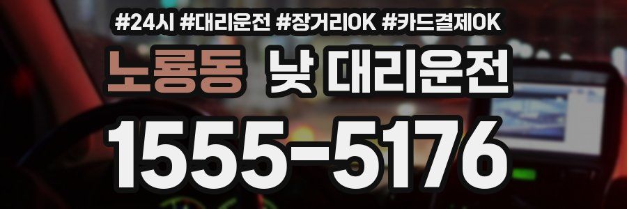 노룡동 낮 대리운전
