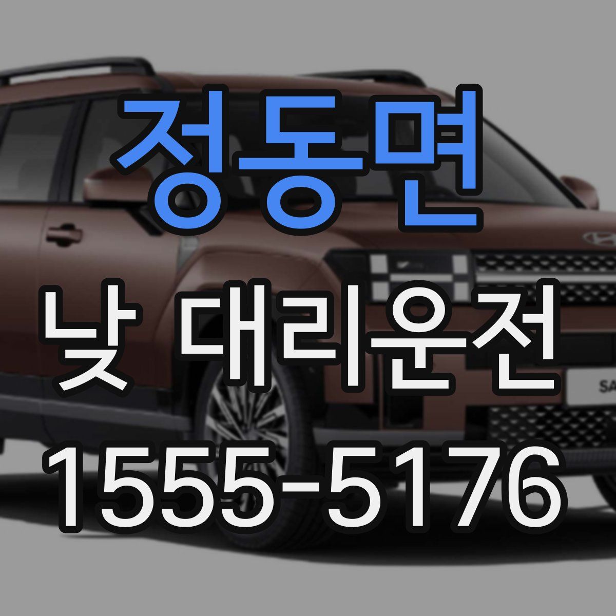 정동면 낮 대리운전