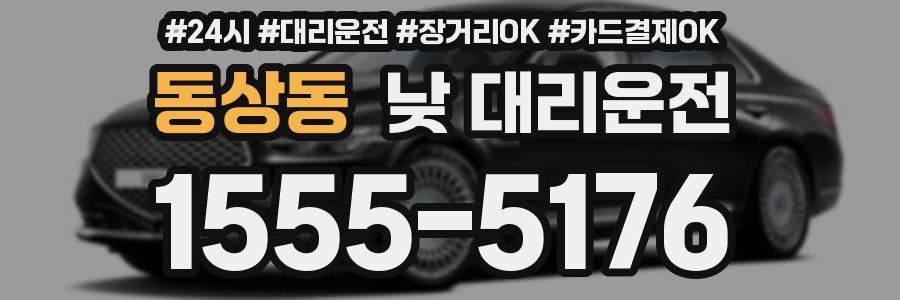 동상동 낮 대리운전