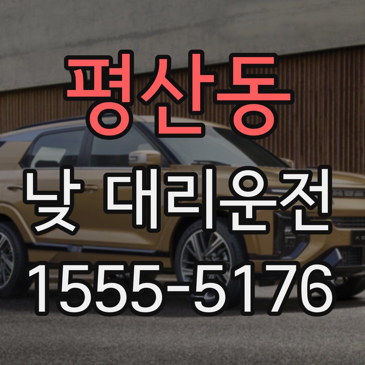 평산동 낮 대리운전