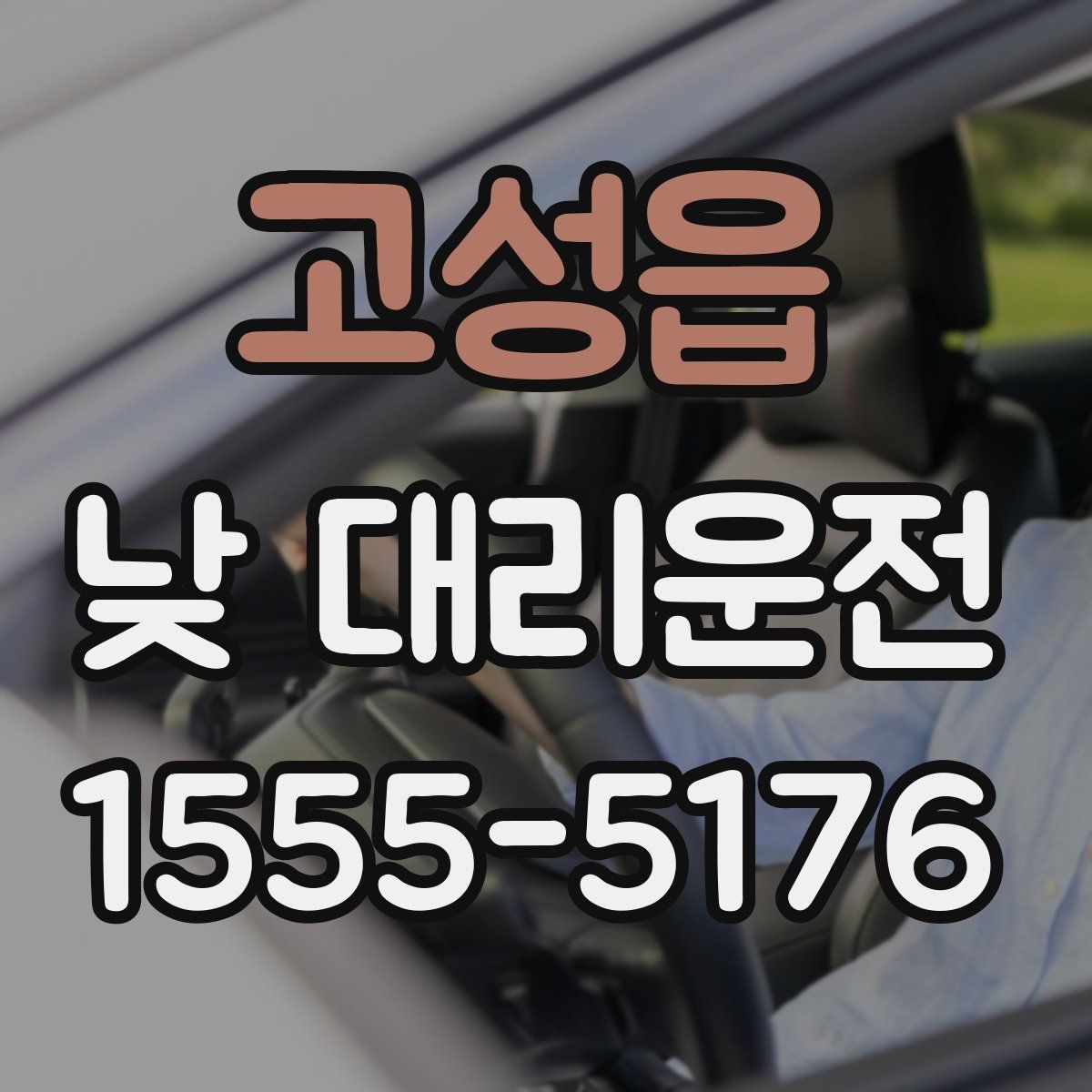 고성읍 낮 대리운전