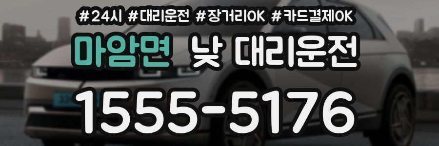 마암면 낮 대리운전