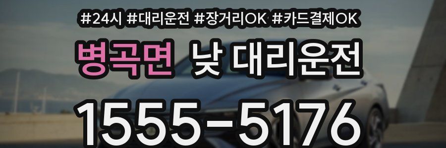 병곡면 낮 대리운전