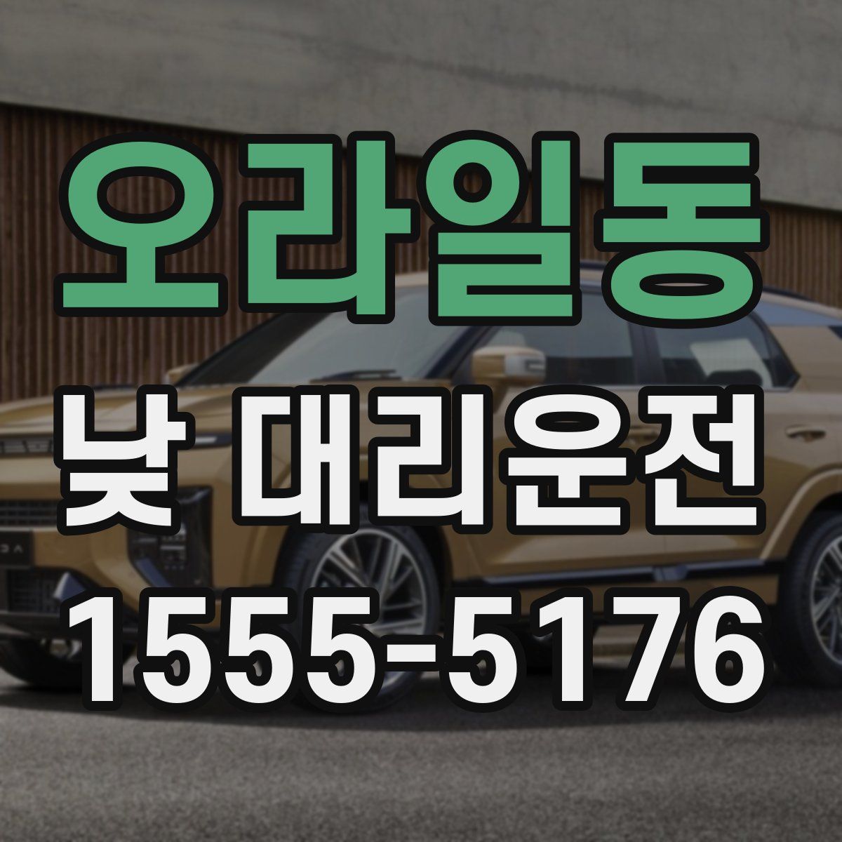 오라일동 낮 대리운전
