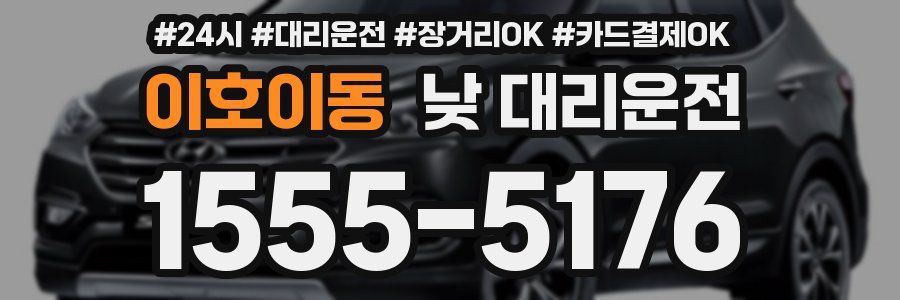 이호이동 낮 대리운전