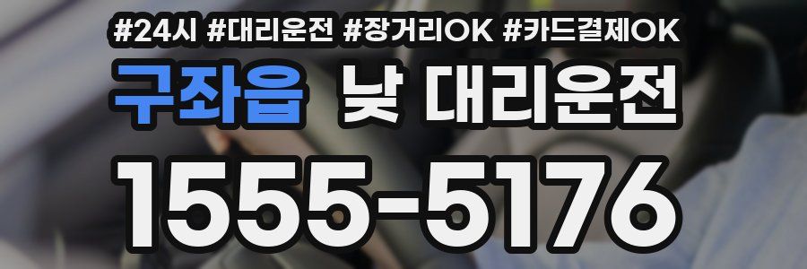 구좌읍 낮 대리운전