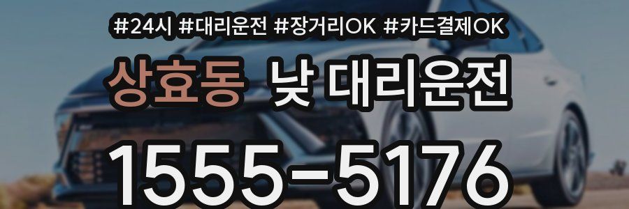 상효동 낮 대리운전