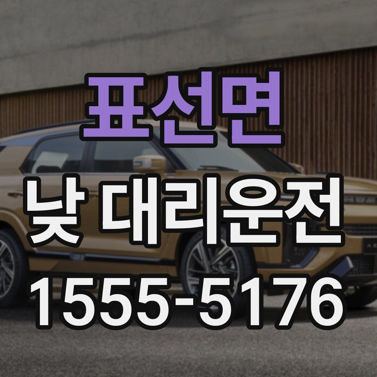 표선면 낮 대리운전